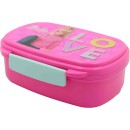 Barbie Love sandwich box + cutlery set