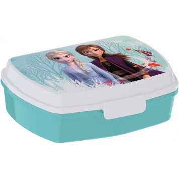 Disney Frozen Blue Forest funny Plastic Sandwich Box