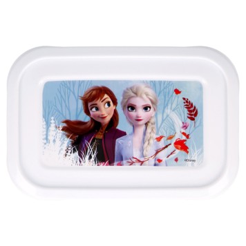 Disney Frozen Blue Forest plastic lunchbox set of 3