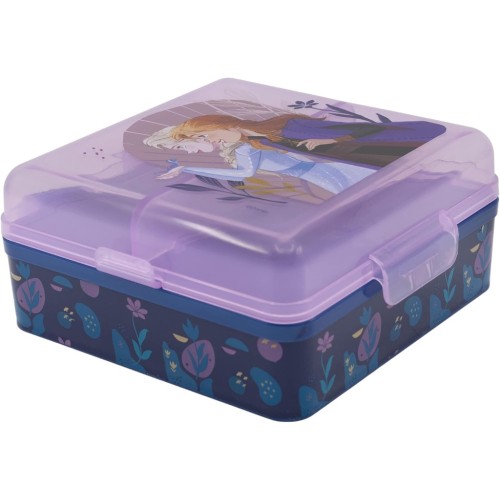 Disney Frozen Journey multi-compartment lunch box, sandwich box