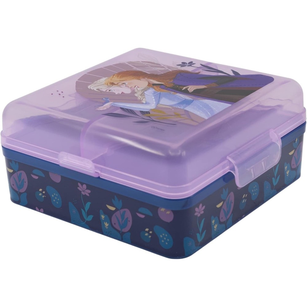 Disney Frozen Journey multi-compartment lunch box, sandwich box