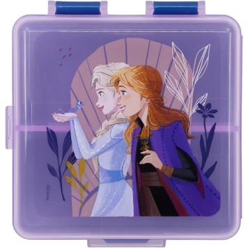 Disney Frozen Journey multi-compartment lunch box, sandwich box