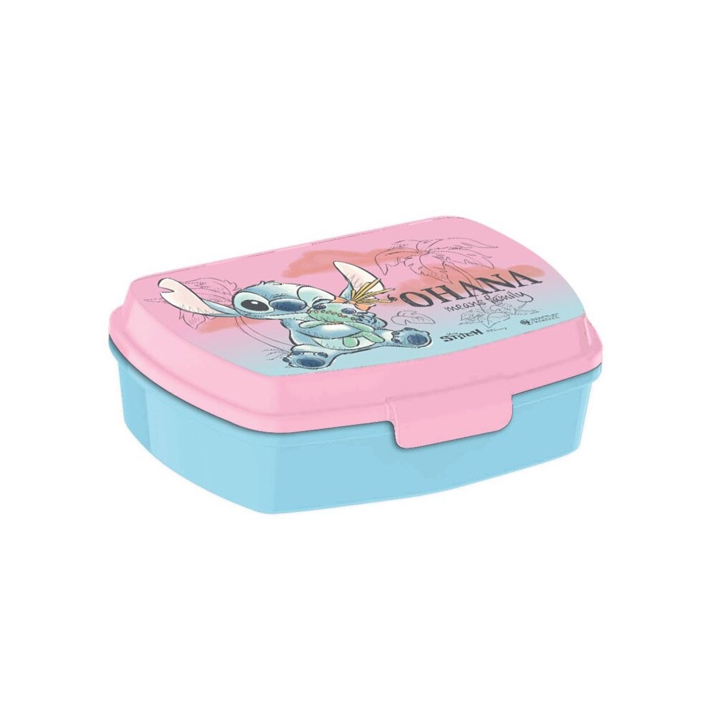 Disney Lilo and Stitch Cheeky funny plastic sandwich box