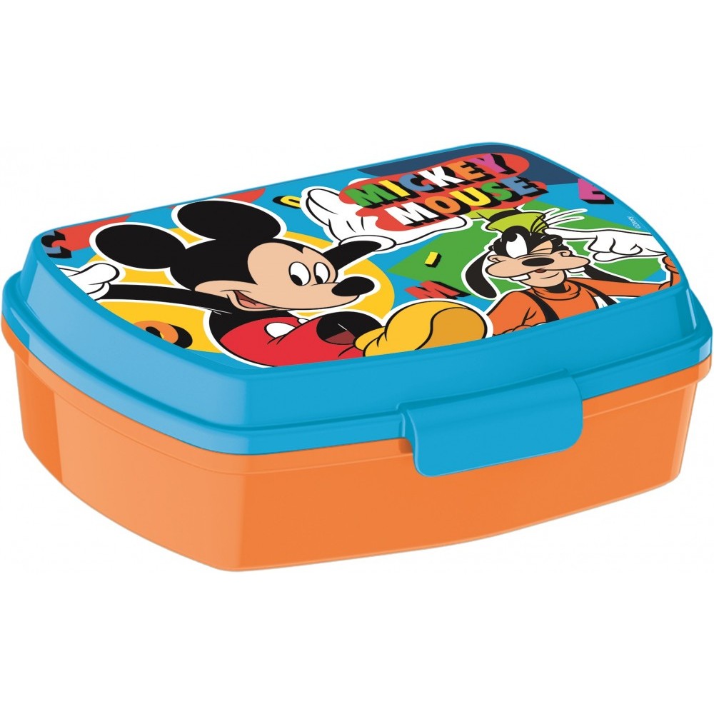 Disney Mickey  Goofy funny Plastic Sandwich Box