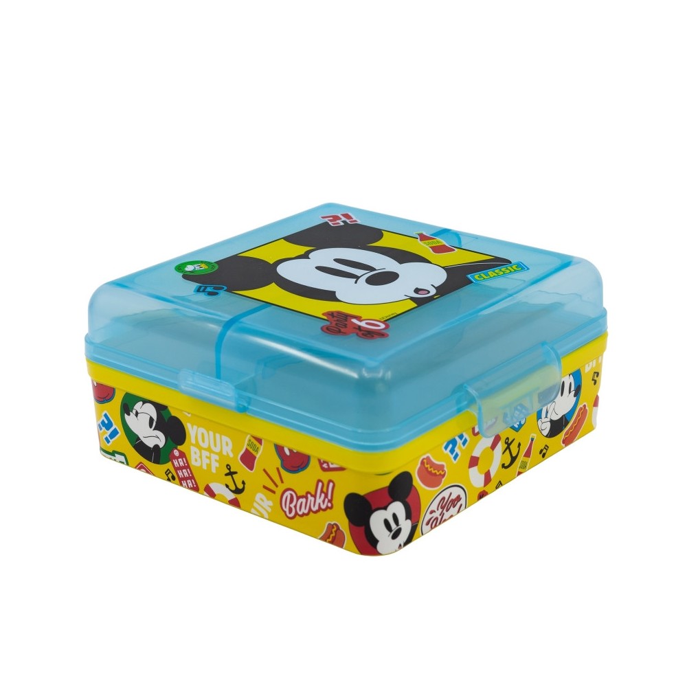 Disney Mickey  Fun-Tastic multicompartment lunch box, sandwich box