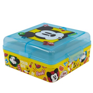 Disney Mickey  Fun-Tastic multicompartment lunch box, sandwich box