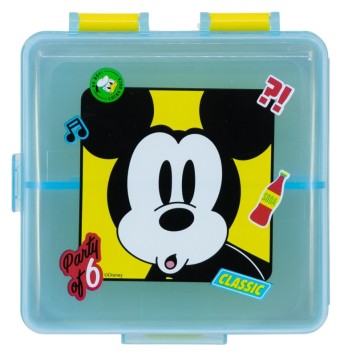 Disney Mickey  Fun-Tastic multicompartment lunch box, sandwich box