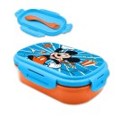 Disney Mickey  Go Sandwich Box + Cutlery Set