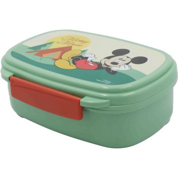 Disney Mickey  Nature sandwich box + cutlery set