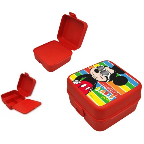 Disney Mickey  Summer multi-compartment lunch box, sandwich box