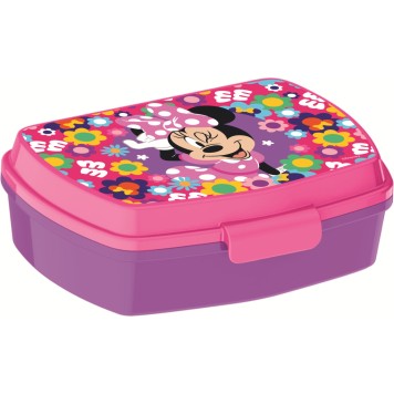 Disney Minnie  Bold Florals funny plastic sandwich box