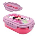 Disney Minnie  Happy Sandwich Box + Cutlery Set
