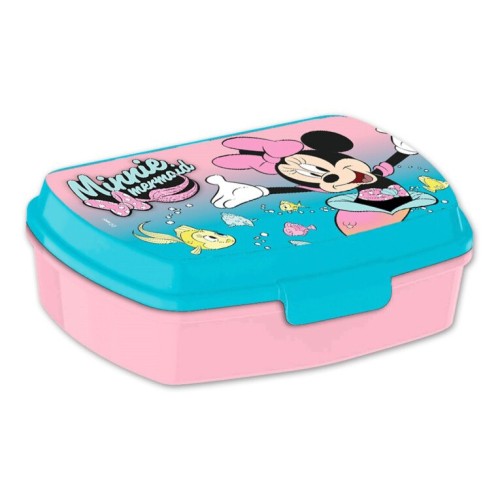 Disney Minnie  Mermaid funny plastic sandwich box