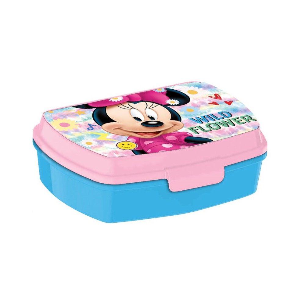 Disney Minnie  Wild Flower funny plastic lunch box