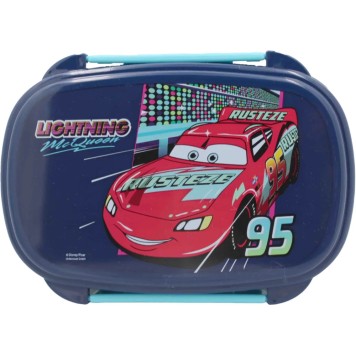 Disney Cars RPM sandwich box + cutlery set