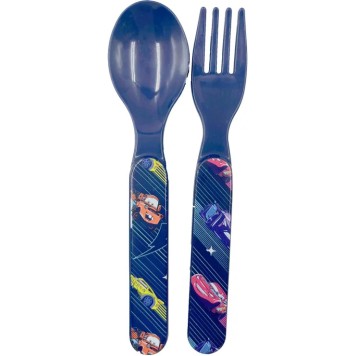 Disney Cars RPM sandwich box + cutlery set