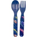 Disney Cars RPM sandwich box + cutlery set