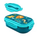 Jungle sandwich box + cutlery set