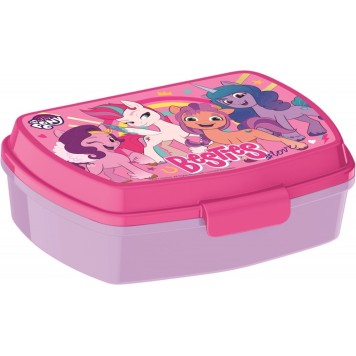 My Little Pony Besties funny plastic sandwich box