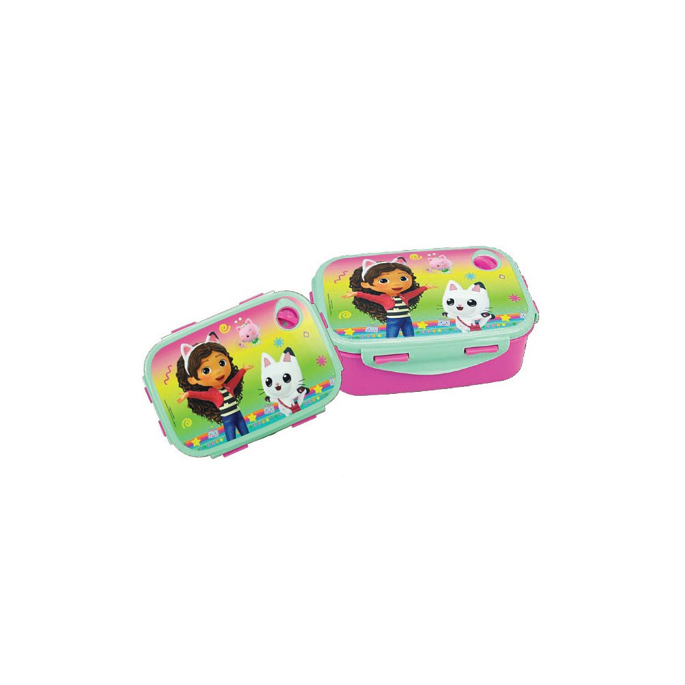 Gabby's Dollhouse Color Fade sandwich box