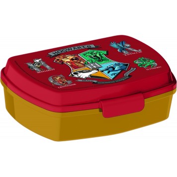 Harry Potter School Shields funny Plastic sandwich box