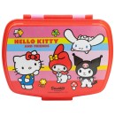 Hello Kitty and Friends funny plastic sandwich box