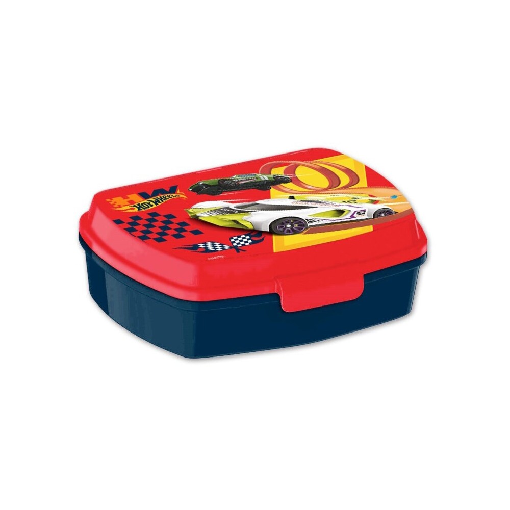 Hot Wheels funny plastic sandwich box