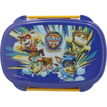 Paw Patrol Power Up sandwich box + cutlery set