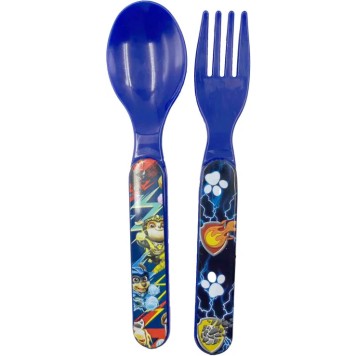 Paw Patrol Power Up sandwich box + cutlery set