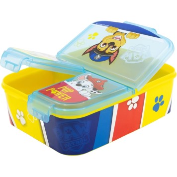 Paw Patrol Pup Power multiple compartment lunchbox, sandwich box