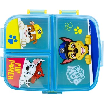 Paw Patrol Pup Power multiple compartment lunchbox, sandwich box