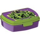 Minecraft The Movie funny plastic sandwich box