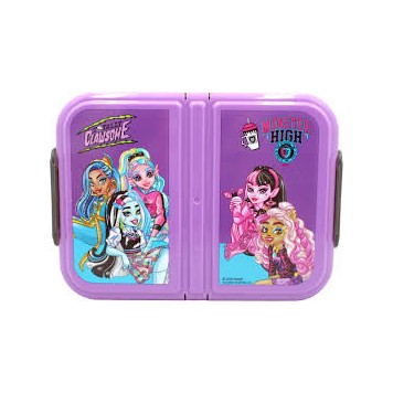 Monster High Clawsome multi-compartment lunch box, sandwich box
