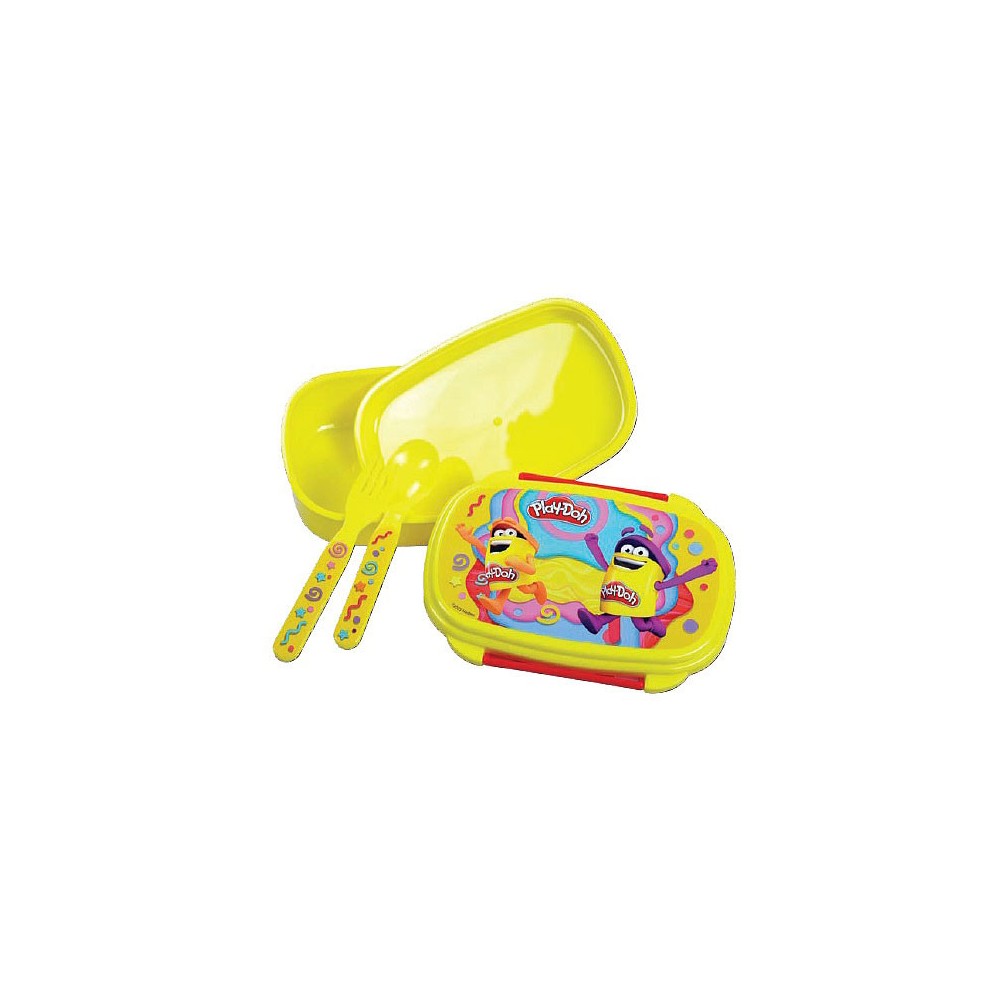 Play-Doh Happy sandwich box + cutlery set