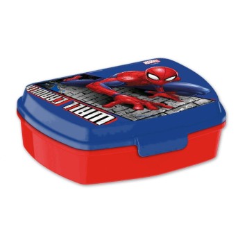 Spiderman Wall funny plastic sandwich box