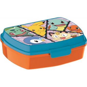 Pokémon Battle Funny Plastic Sandwich Box