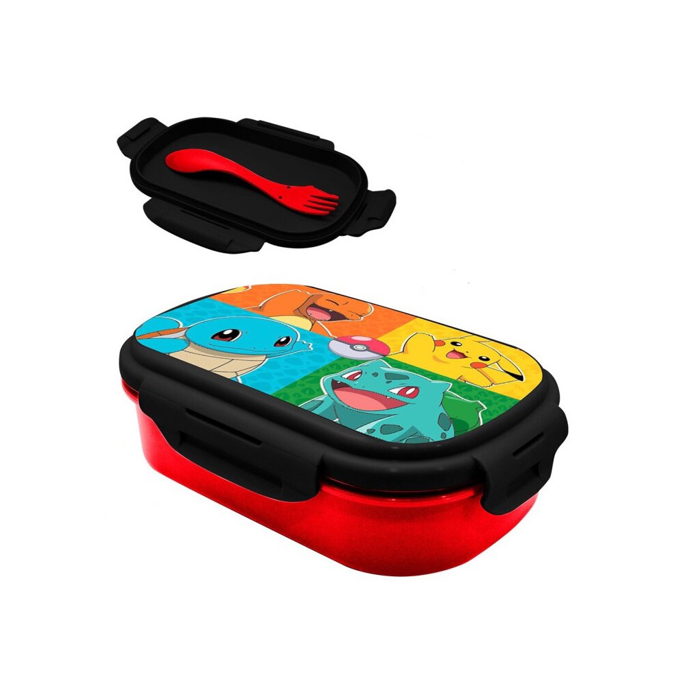 Pokémon Sandwich box + cutlery set