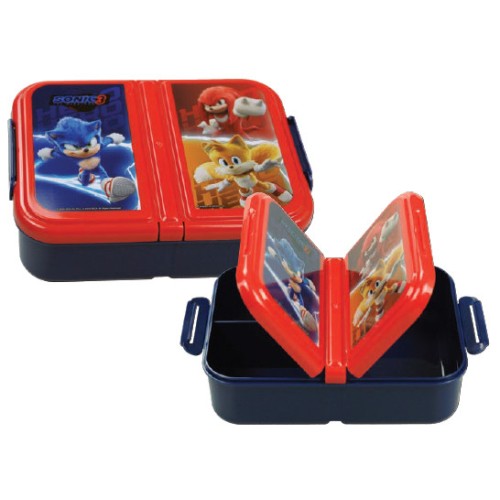 Sonic the Hedgehog Hero Trio compartment lunch box, sandwich box