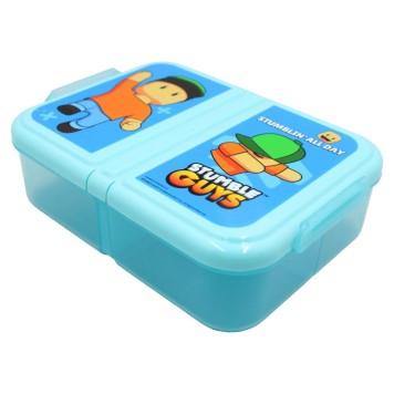 Stumble Guys All Day multi-compartment lunch box, sandwich box