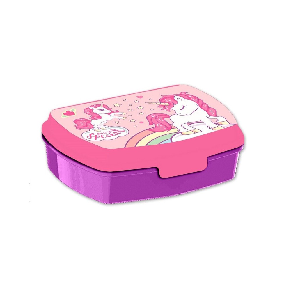Unicorn Special funny plastic sandwich box