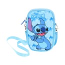 Disney Lilo and Stitch Blue Deluxe phone holder bag 18 cm