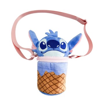 Disney Lilo and Stitch Ice Cream plush backpack, bag 18 cm