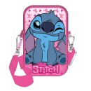 Disney Lilo and Stitch Pink Deluxe phone holder bag 18 cm