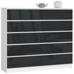 KOMODA K140 10SZ CLP PK GRAFIT POŁYSK
