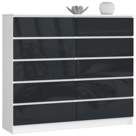 KOMODA K140 10SZ CLP PK GRAFIT POŁYSK