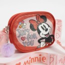 Disney Minnie  For You glitter shoulder and crossbody bag