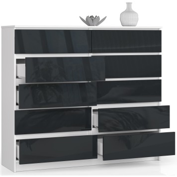KOMODA K140 10SZ CLP PK GRAFIT POŁYSK