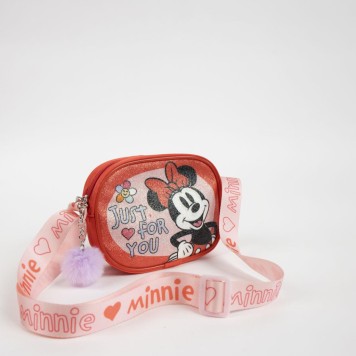 Disney Minnie  For You glitter shoulder and crossbody bag