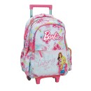 Barbie Paints rolling school backpack, 46 cm