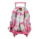 Barbie Paints rolling school backpack, 46 cm